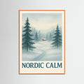 Orange Wood Nordic Calm