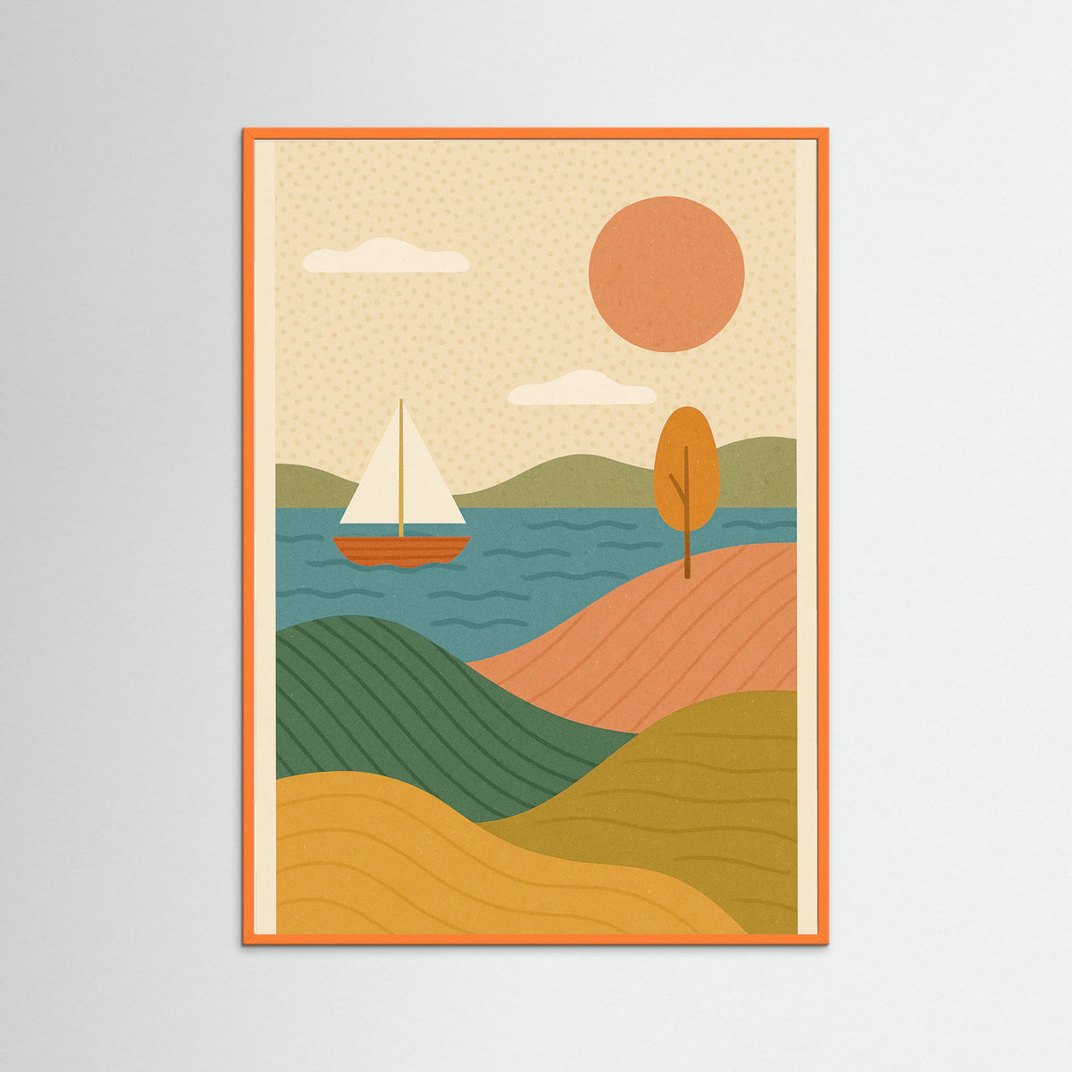 Orange Wood Nurturing Moment