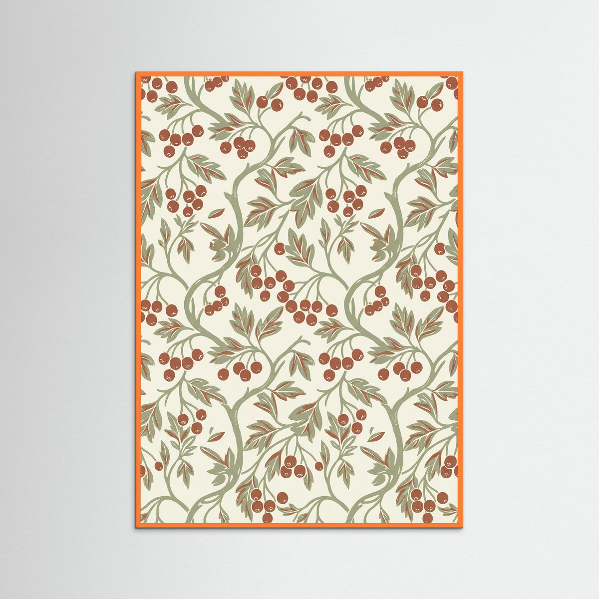 Orange Wood Oak Leaf Revival