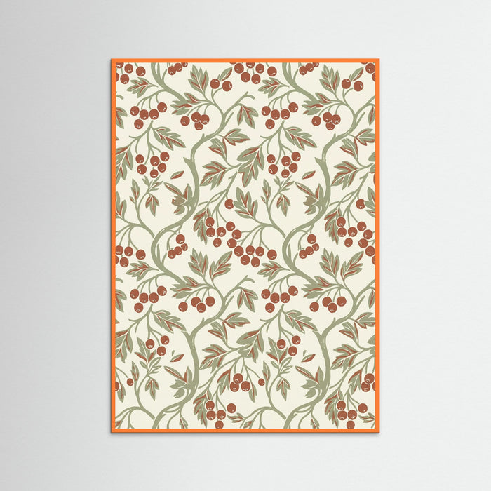 Orange Wood Oak Leaf Revival