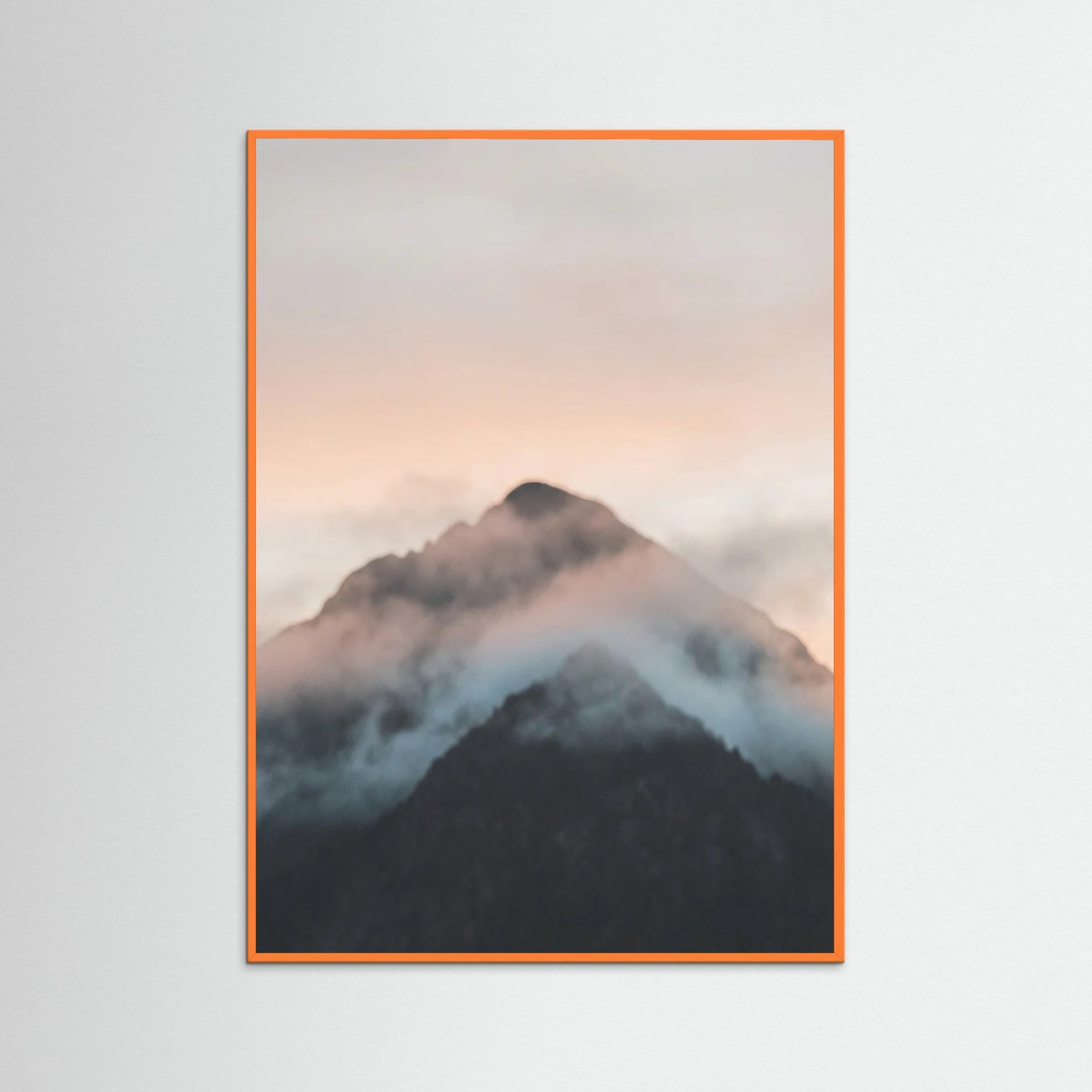 Orange Wood Ocean Dream