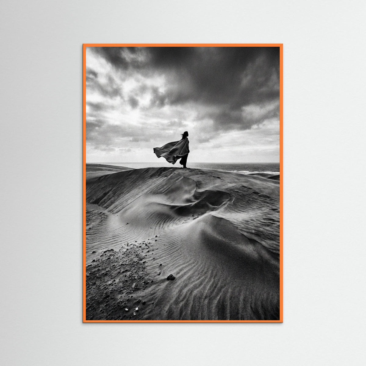 Orange Wood Ocean Muse