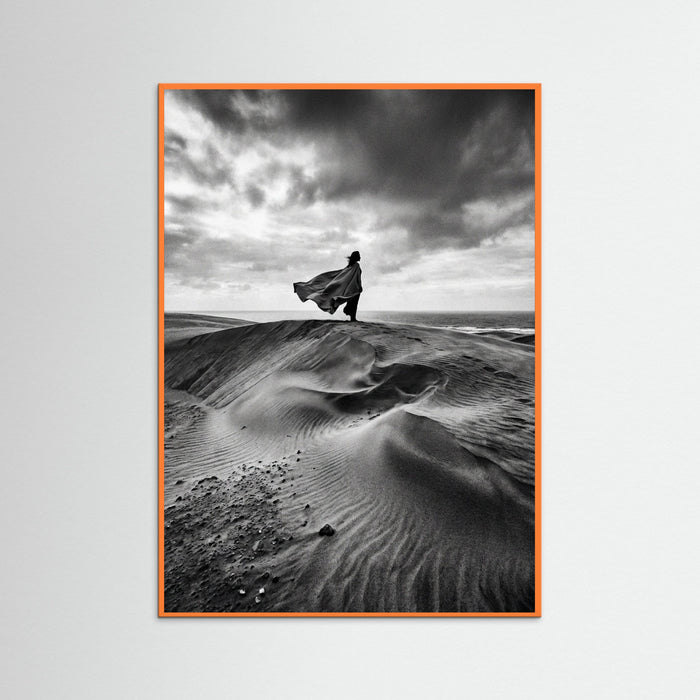 Orange Wood Ocean Muse