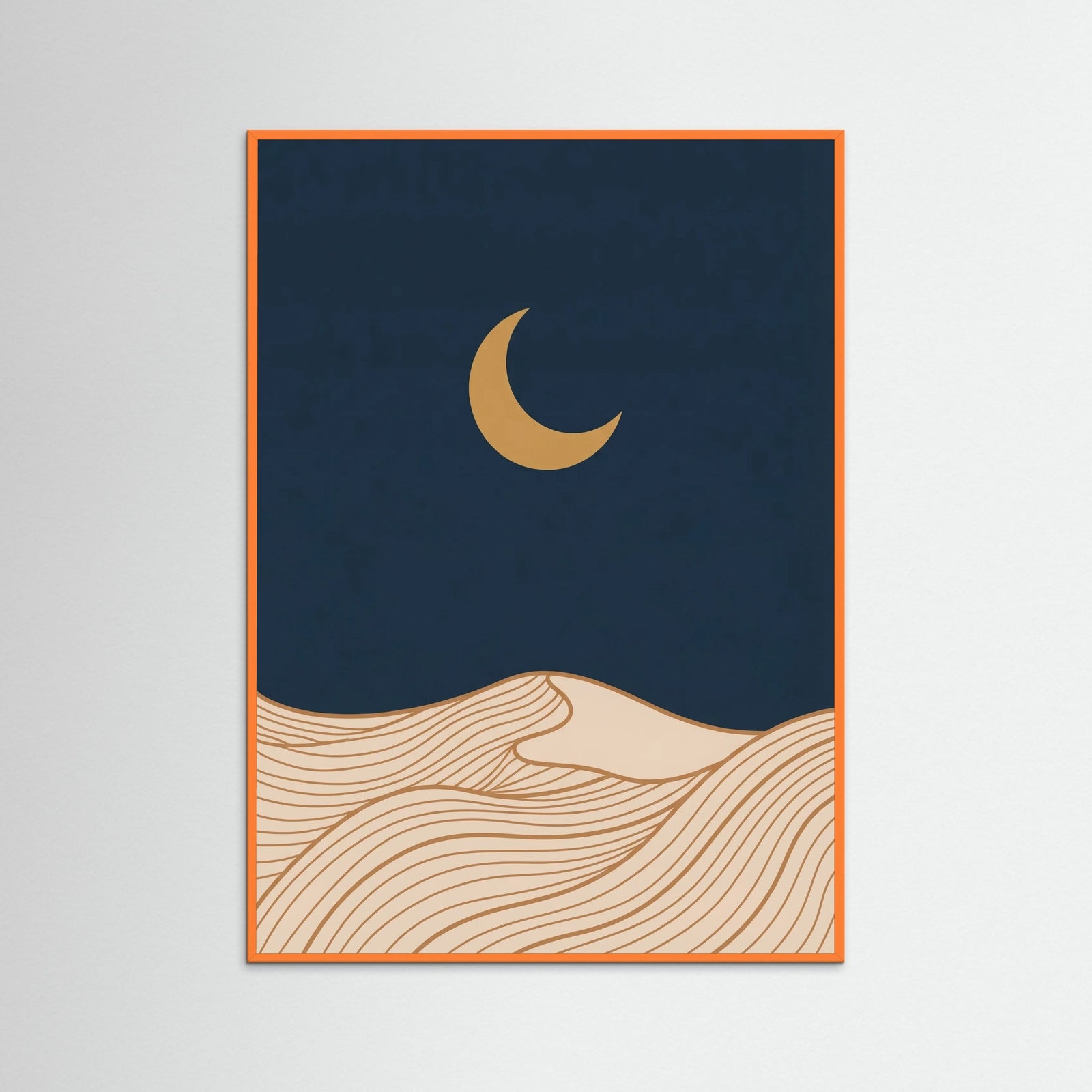 Orange Wood Ocean Solstice