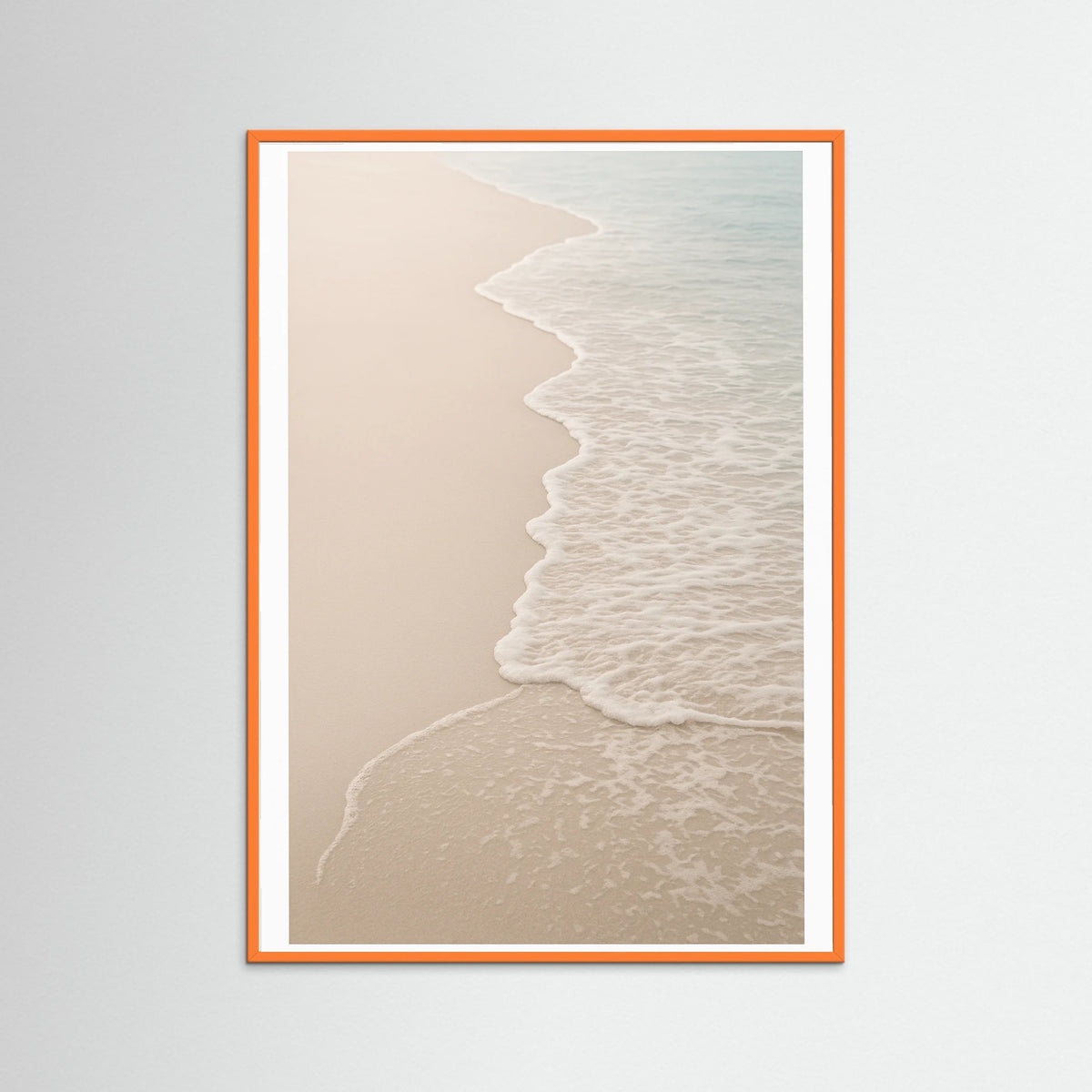 Orange Wood Ocean Whisper