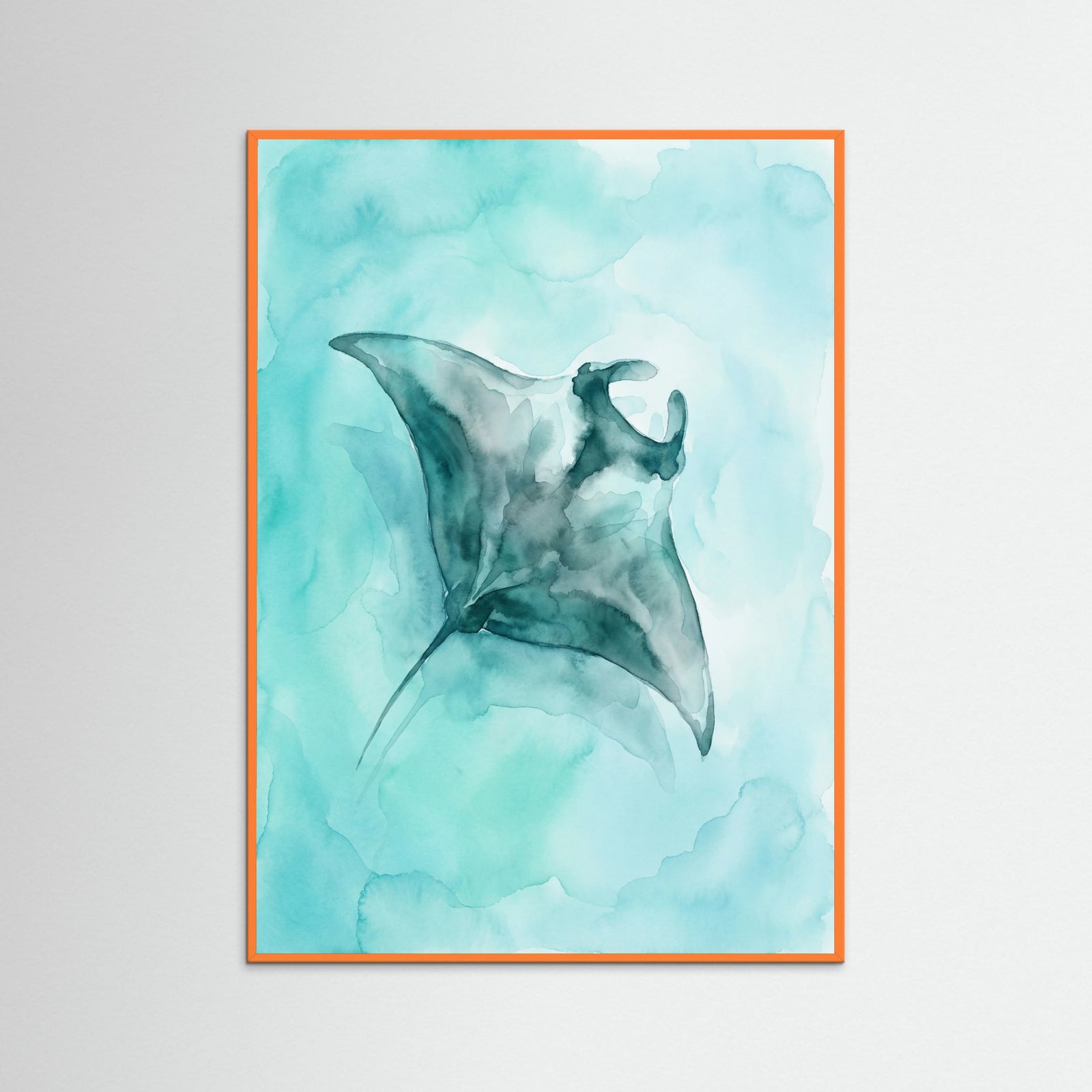 Orange Wood Oceanic Drifter