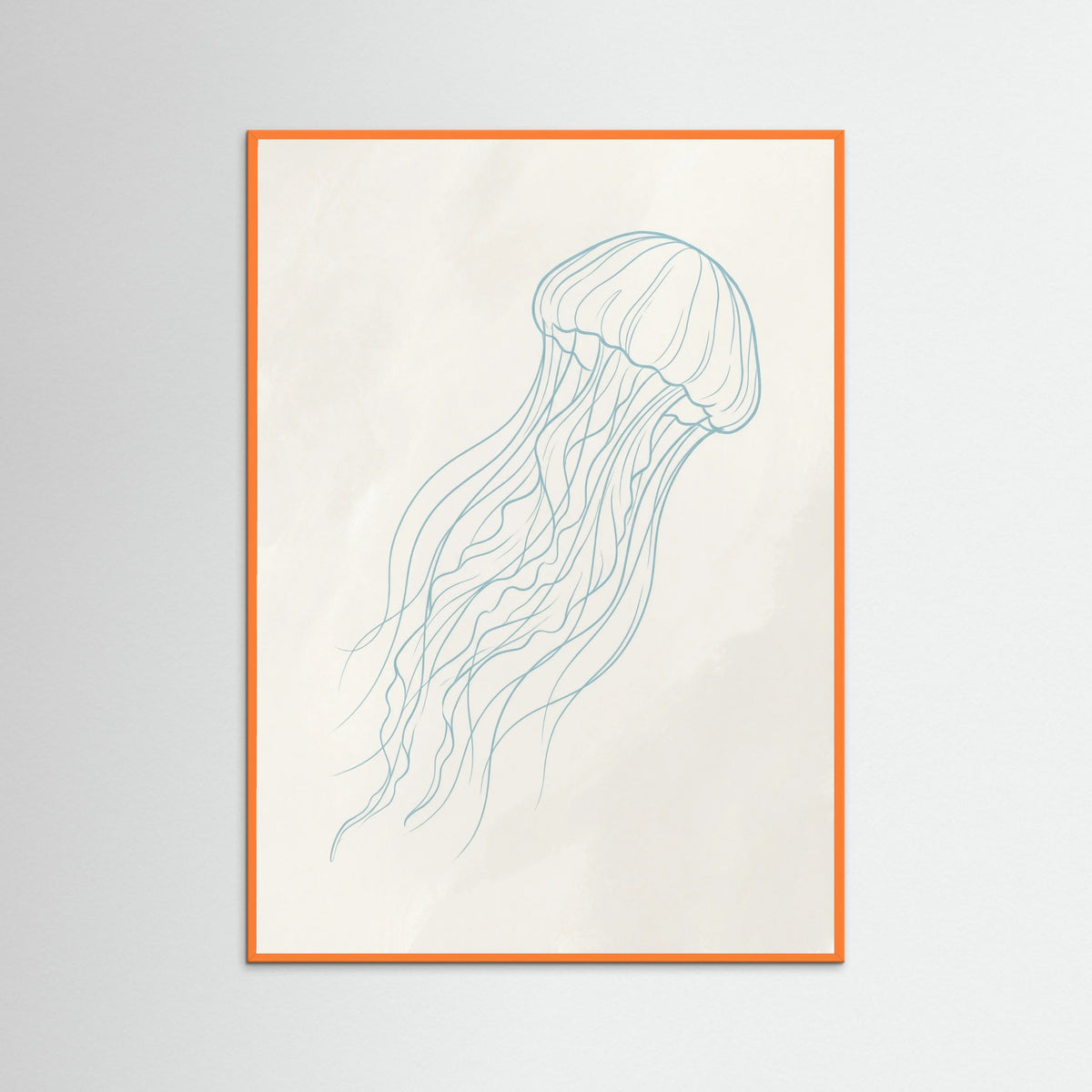 Orange Wood Oceanic Embrace