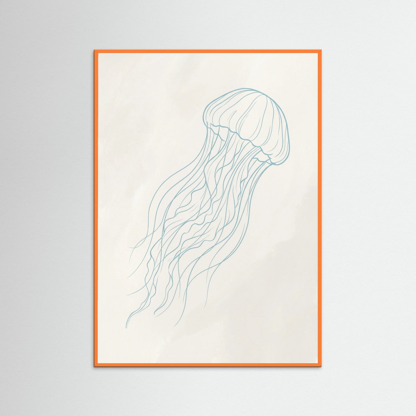 Orange Wood Oceanic Embrace