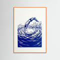 Orange Wood Oceanic Embrace
