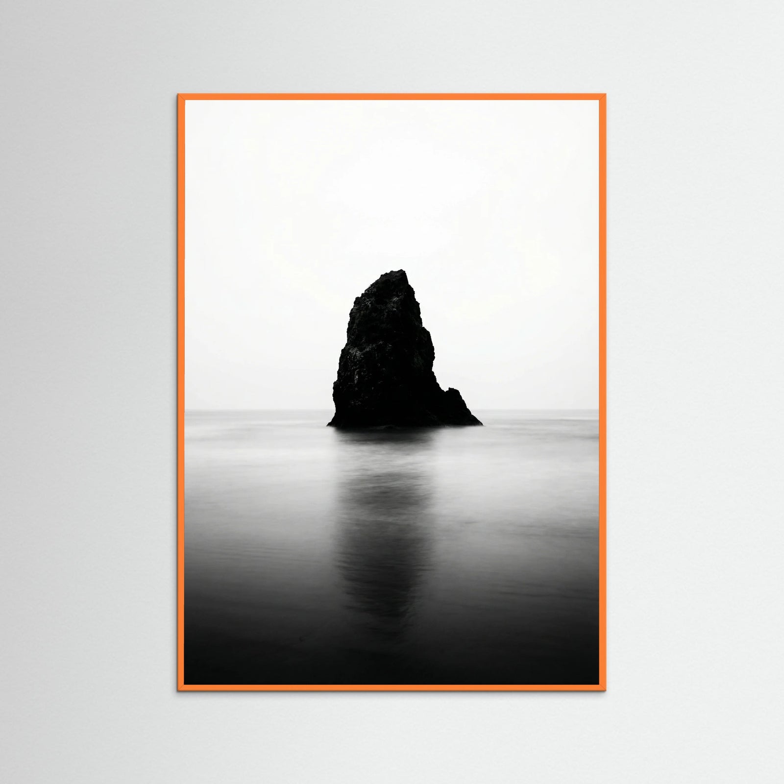 Orange Wood Oceans Edge