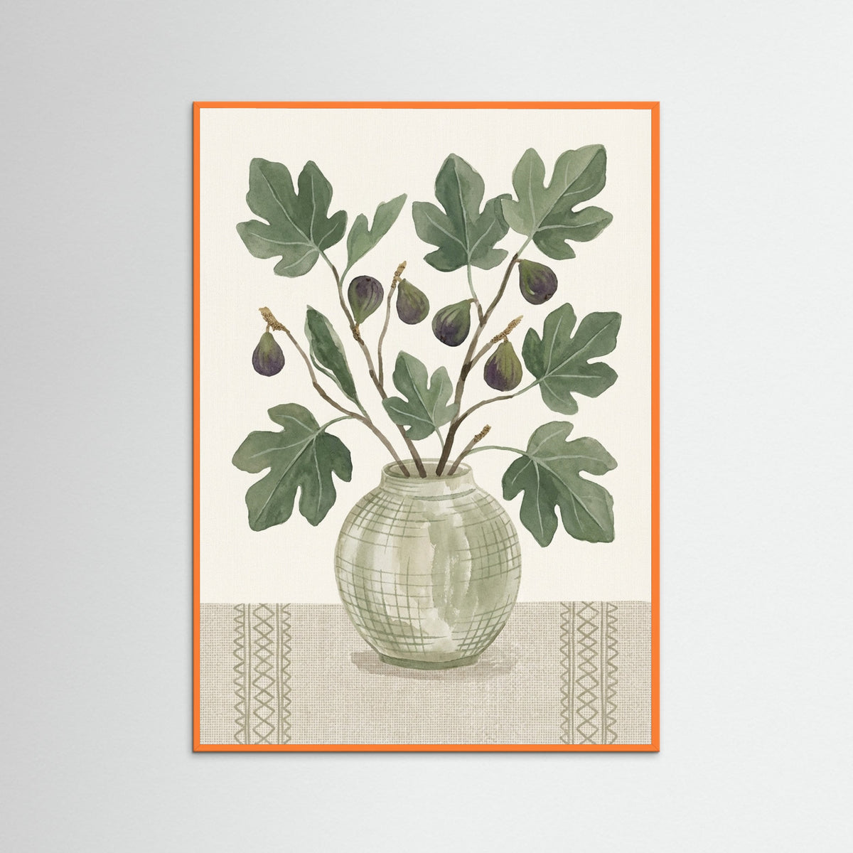 Orange Wood Olive Branch Stillness