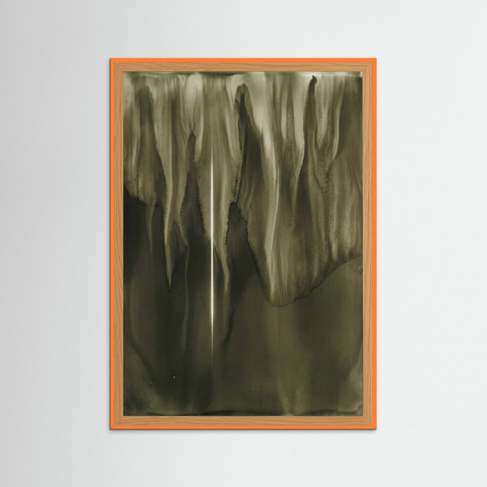 Orange Wood Olive Horizon