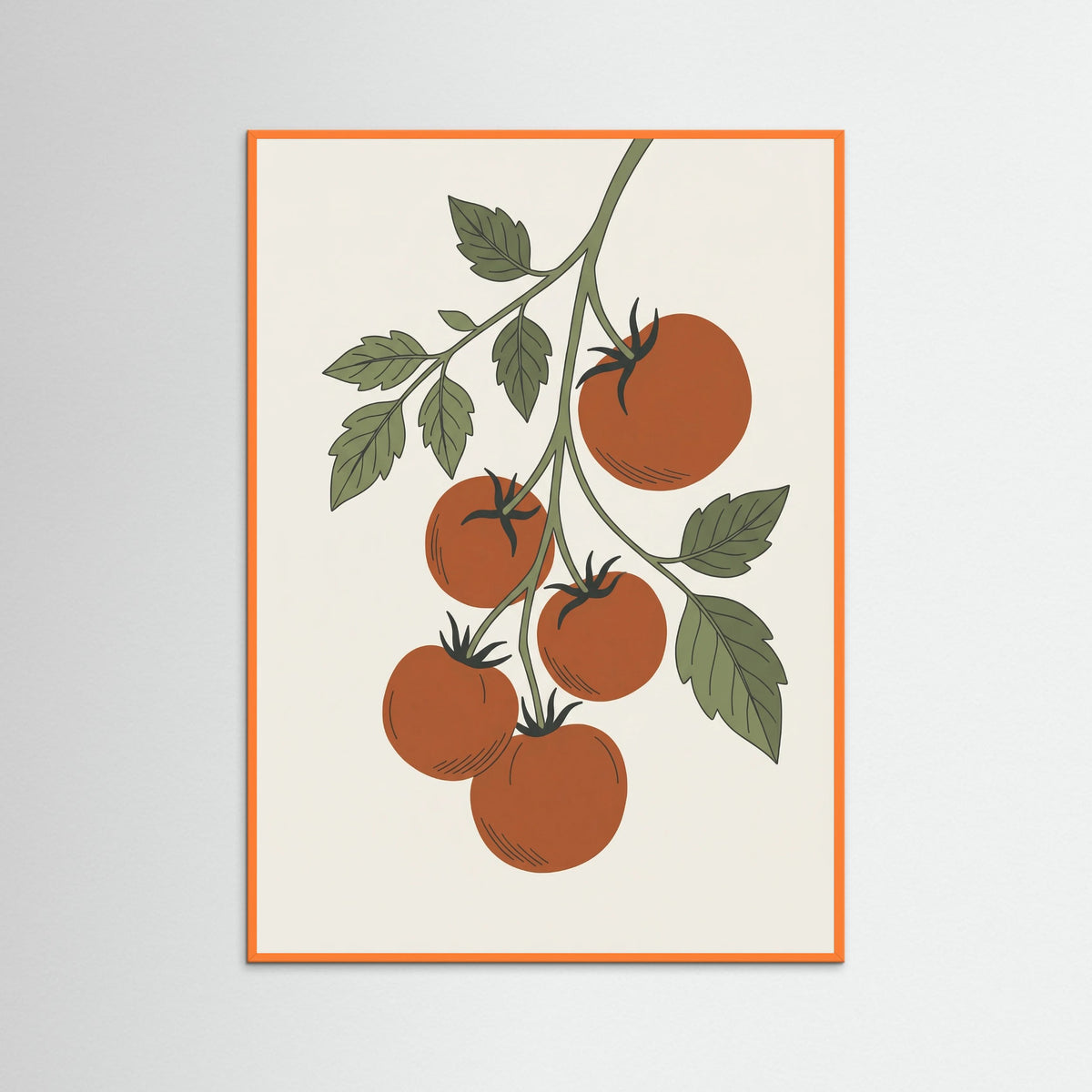 Orange Wood Olive Oil Still Life