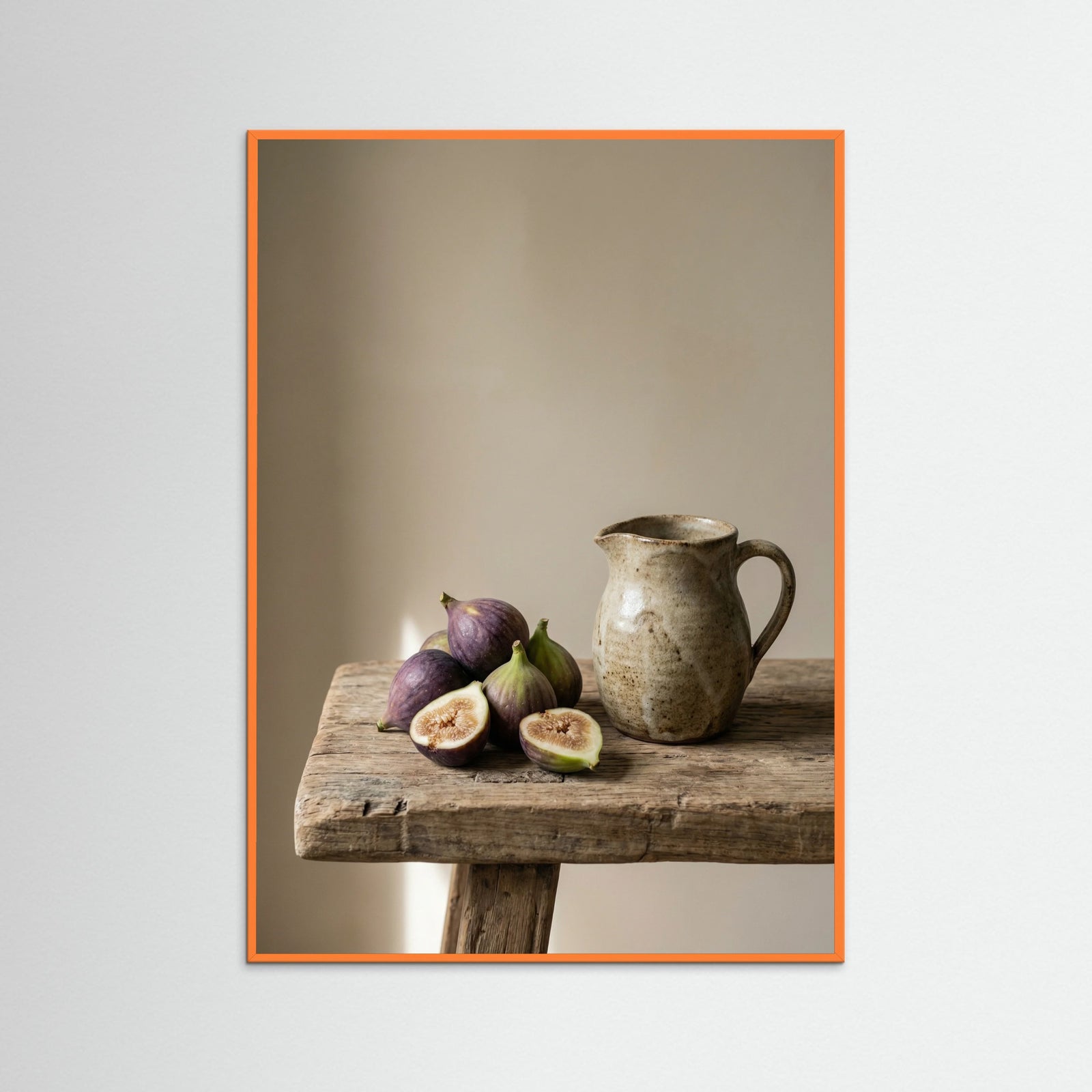 Orange Wood Olive Stillness