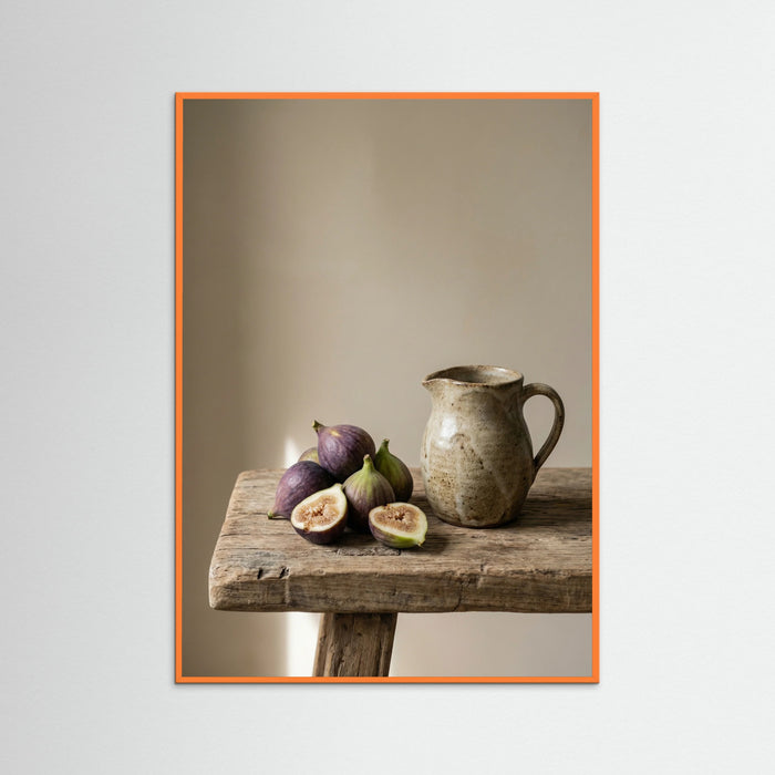 Orange Wood Olive Stillness