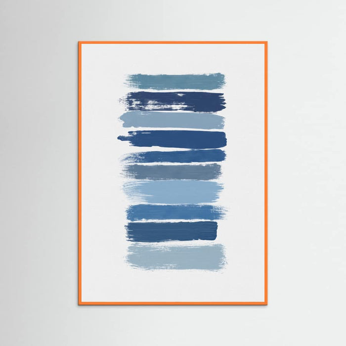 Póster Ombre Blue – póster e impresión artística