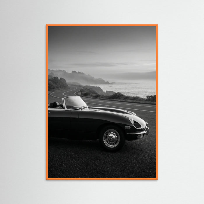 Open Road Porsche – poster och konsttryck