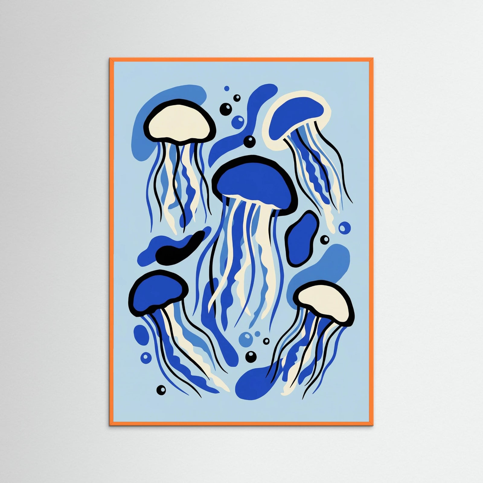 Orange Wood Orca Blues