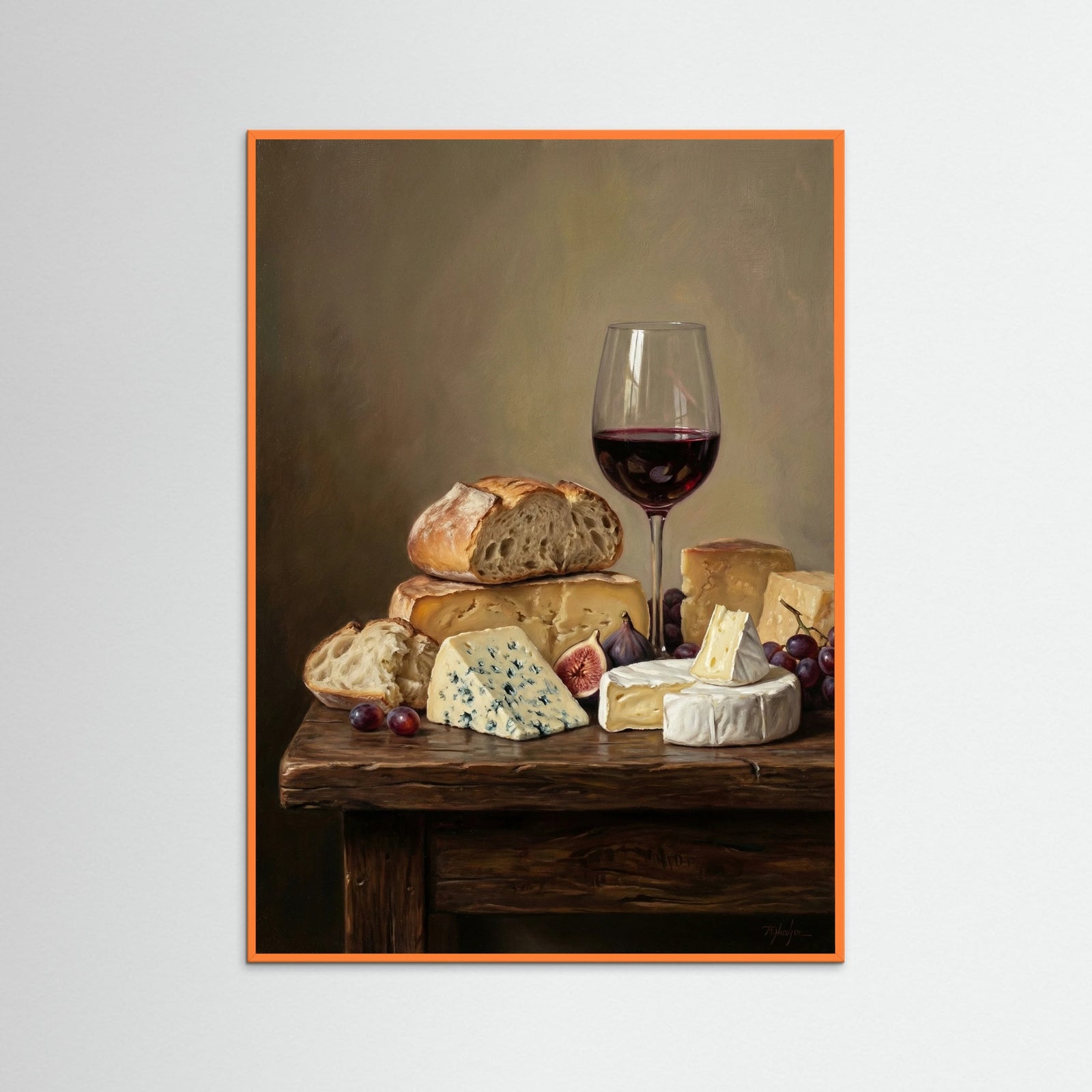 Orange Wood Orchard Bounty