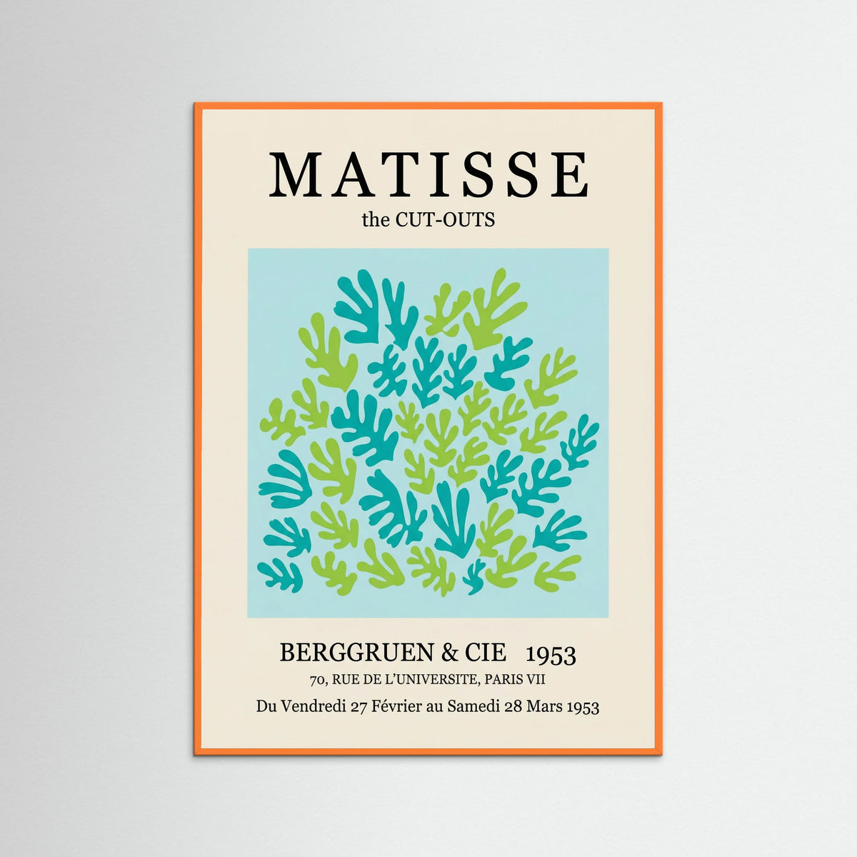 Orange Wood Organic Bloom Abstraction