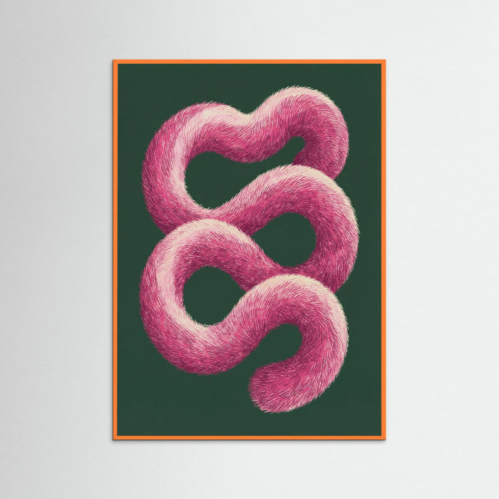 Organic Bloom Green – affiche et impression d’art