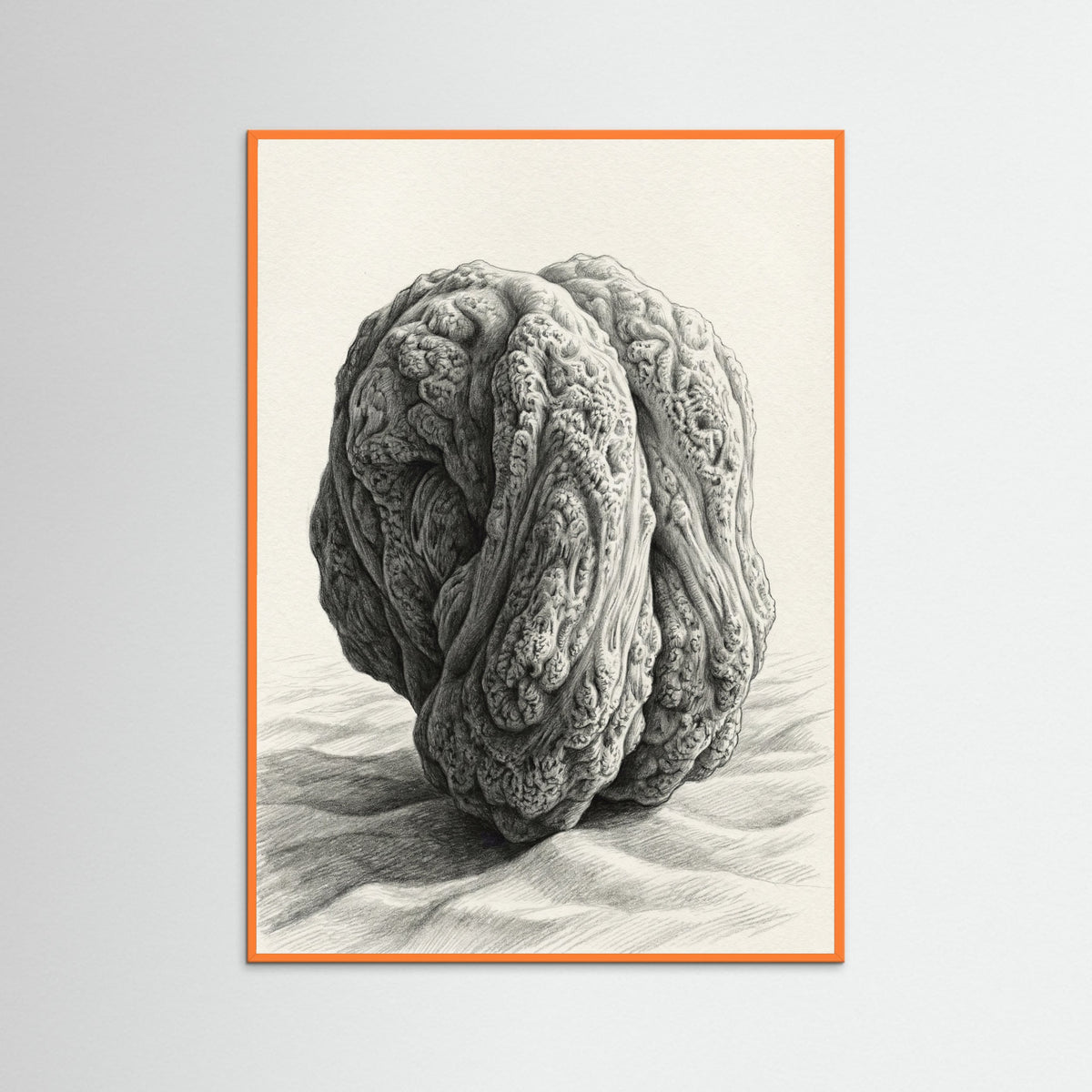 Orange Wood Organic Cluster