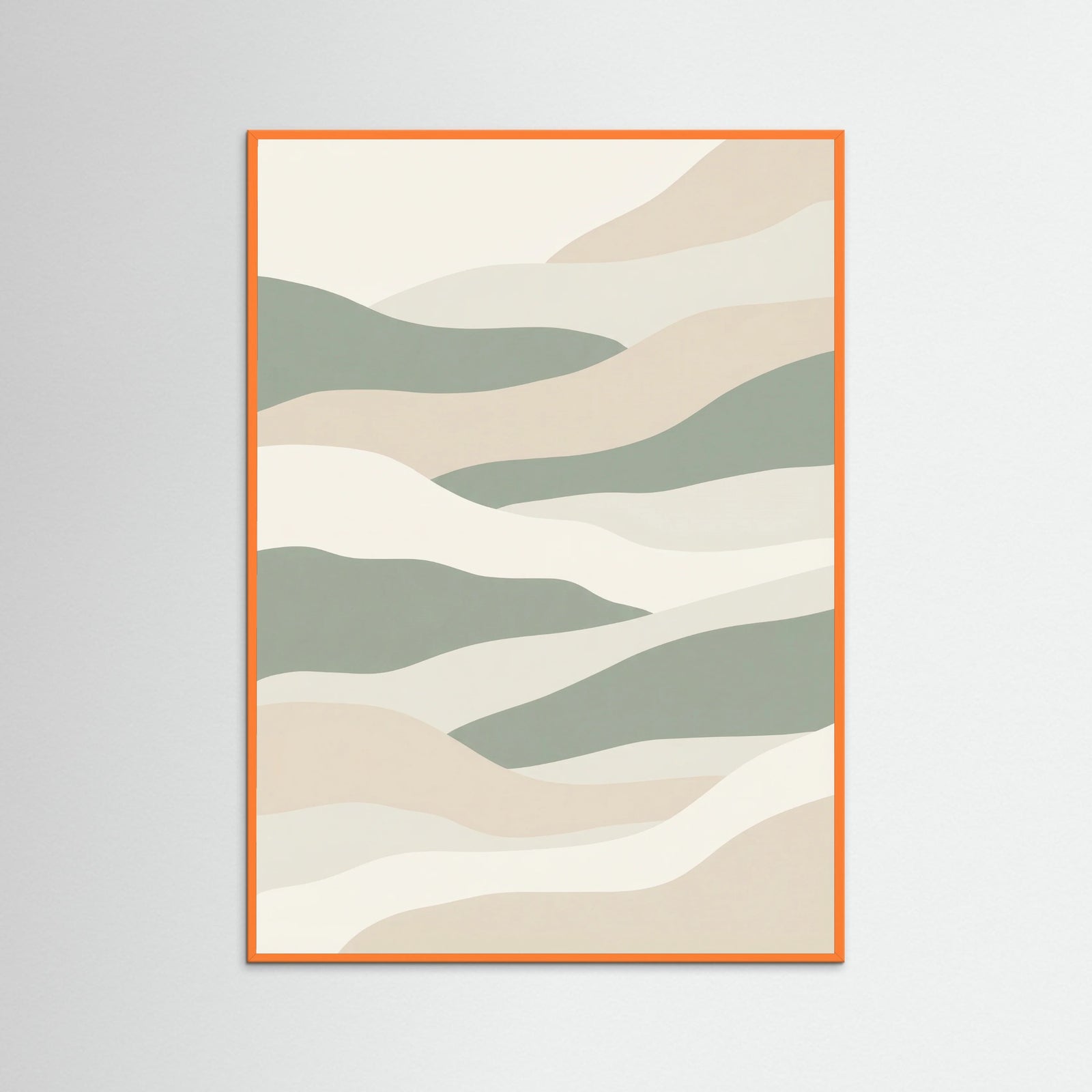 Orange Wood Organic Dotscape