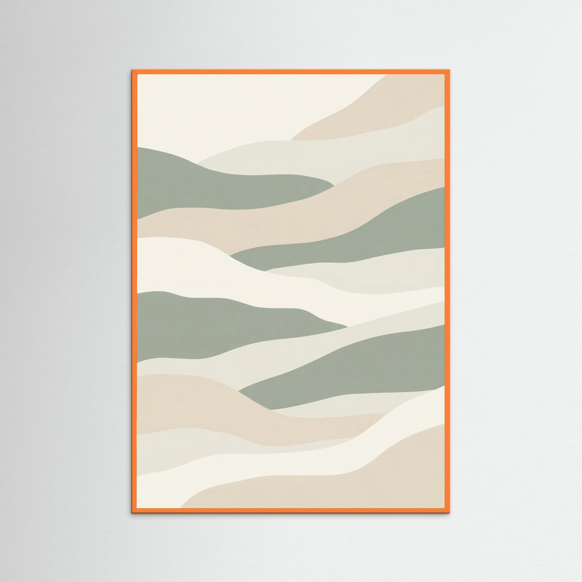 Orange Wood Organic Dotscape