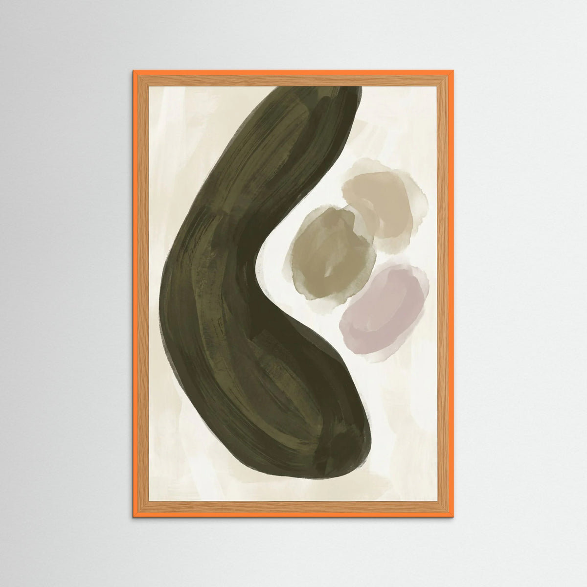 Orange Wood Organic Earthforms