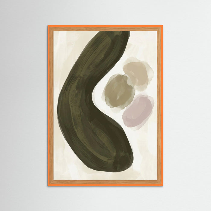 Orange Wood Organic Earthforms