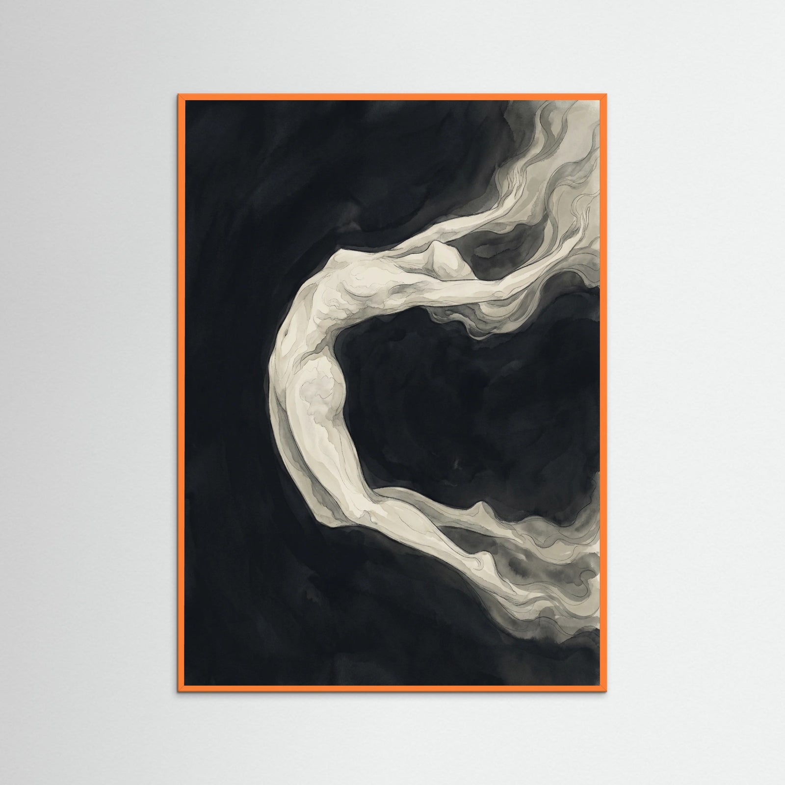 Orange Wood Organic Embrace