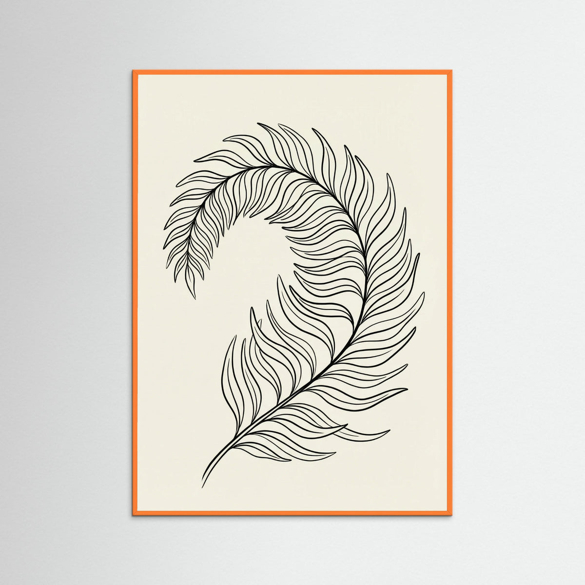 Orange Wood Organic Flow Beige