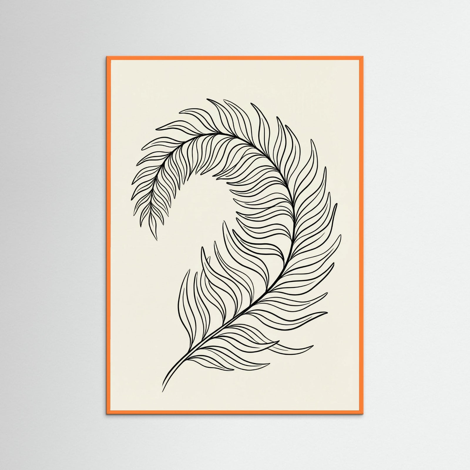 Orange Wood Organic Flow Beige