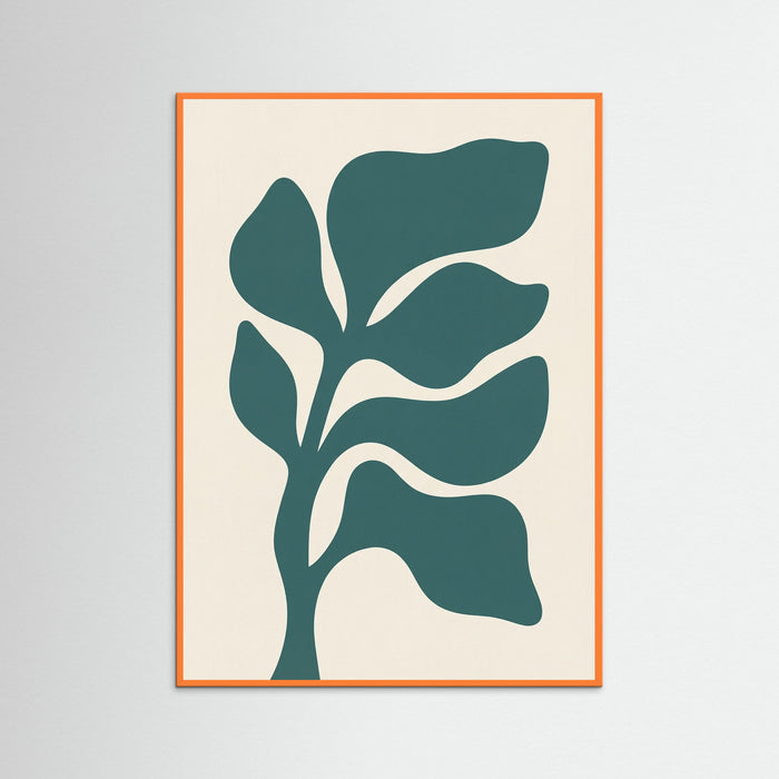 Orange Wood Organic Flow Green