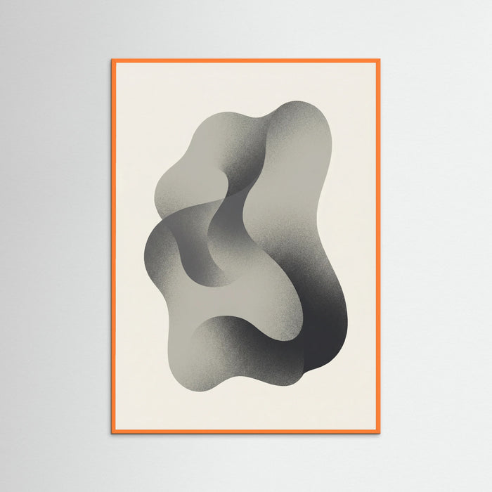 Orange Wood Organic Flow