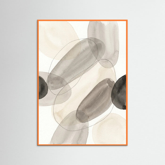 Orange Wood Organic Flow