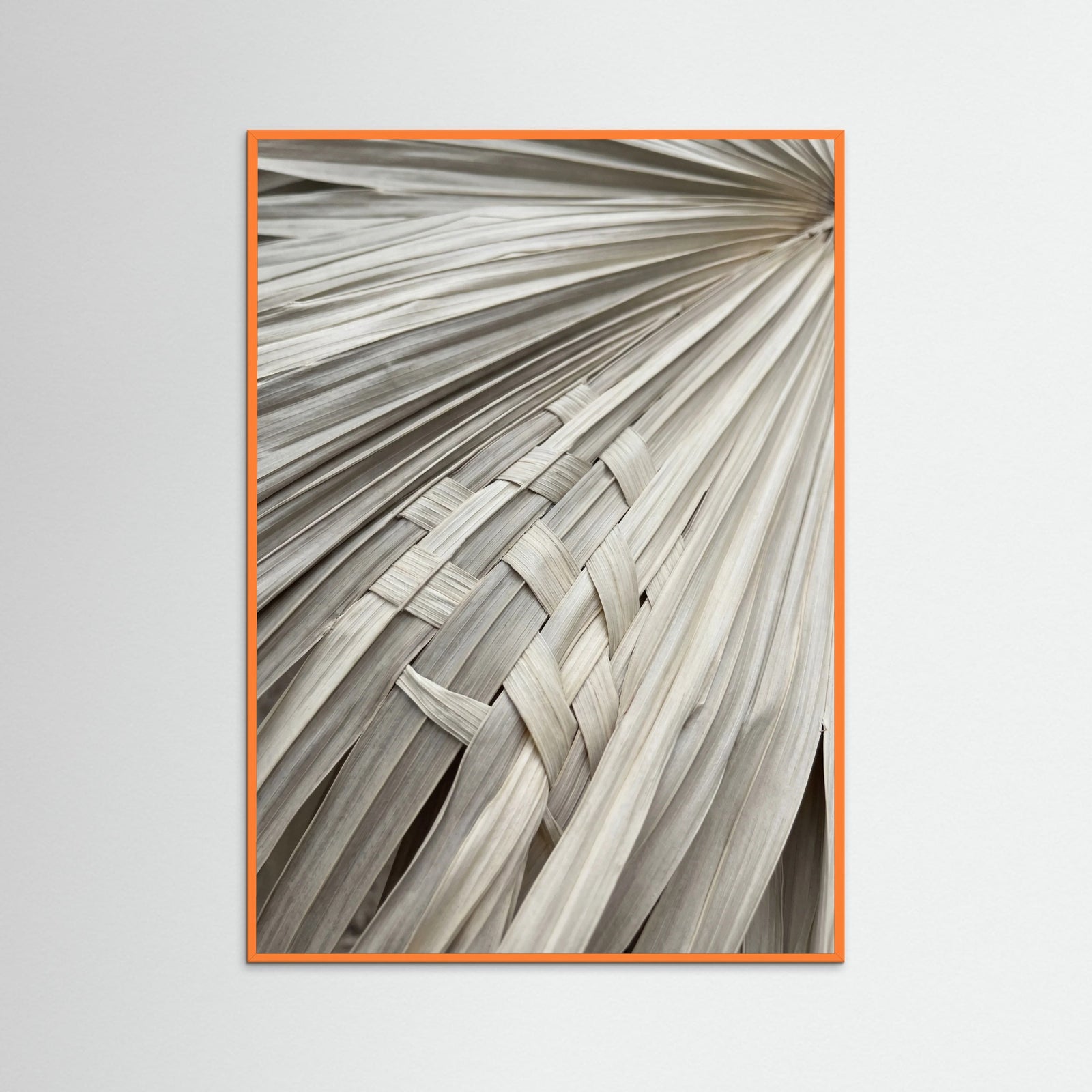 Orange Wood Organic Folds