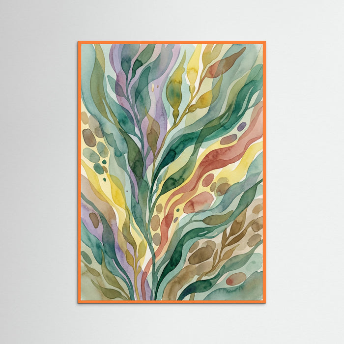 Orange Wood Organic Layers