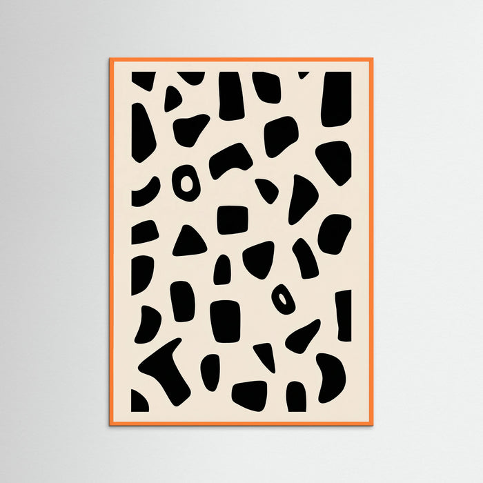 Orange Wood Organic Pebbles