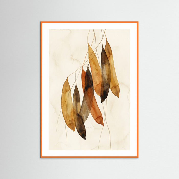 Orange Wood Organic Serenity