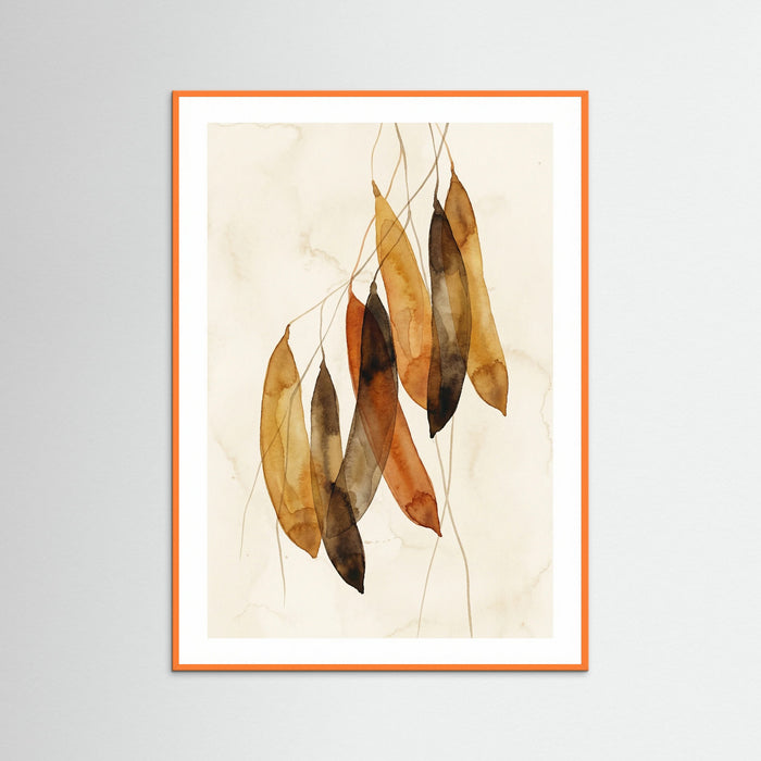 Orange Wood Organic Serenity