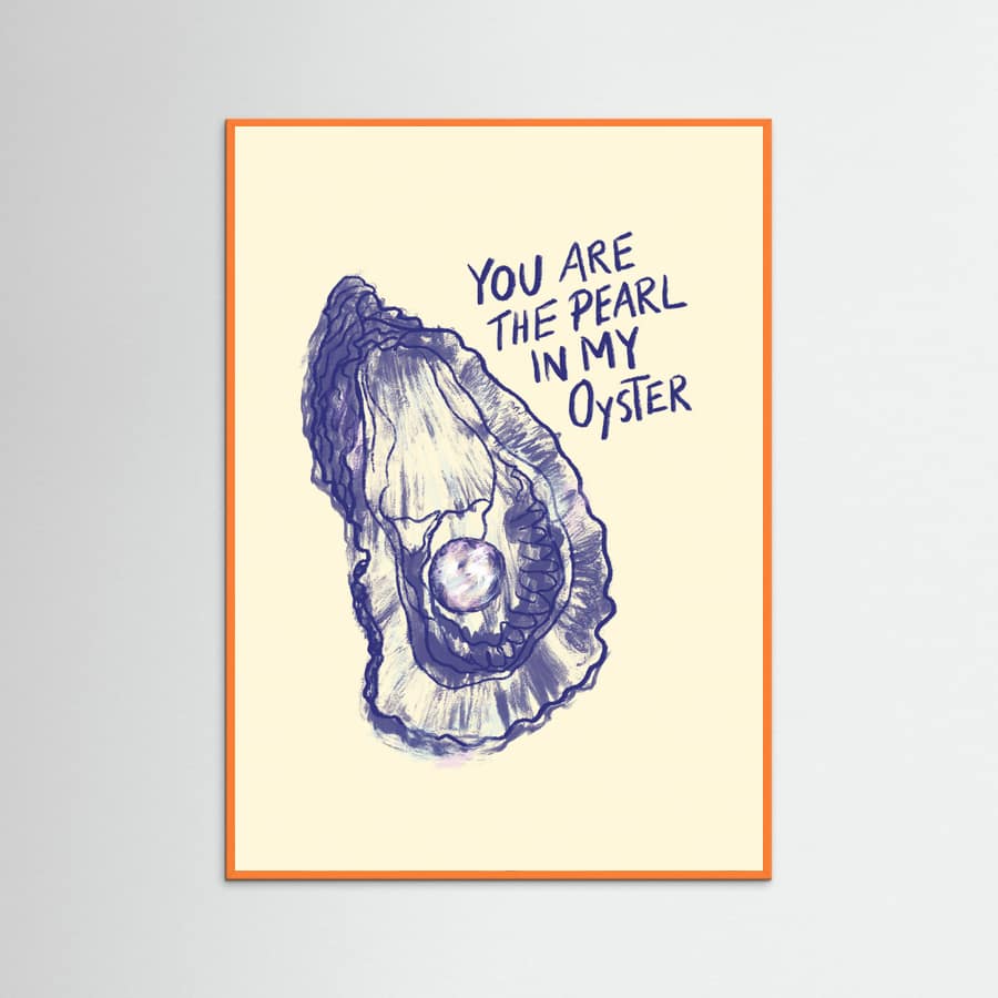 Oyster Poster – poster och konsttryck