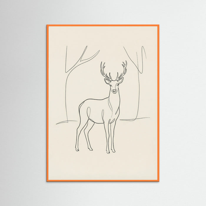 Orange Wood Pablos Cat Stretch
