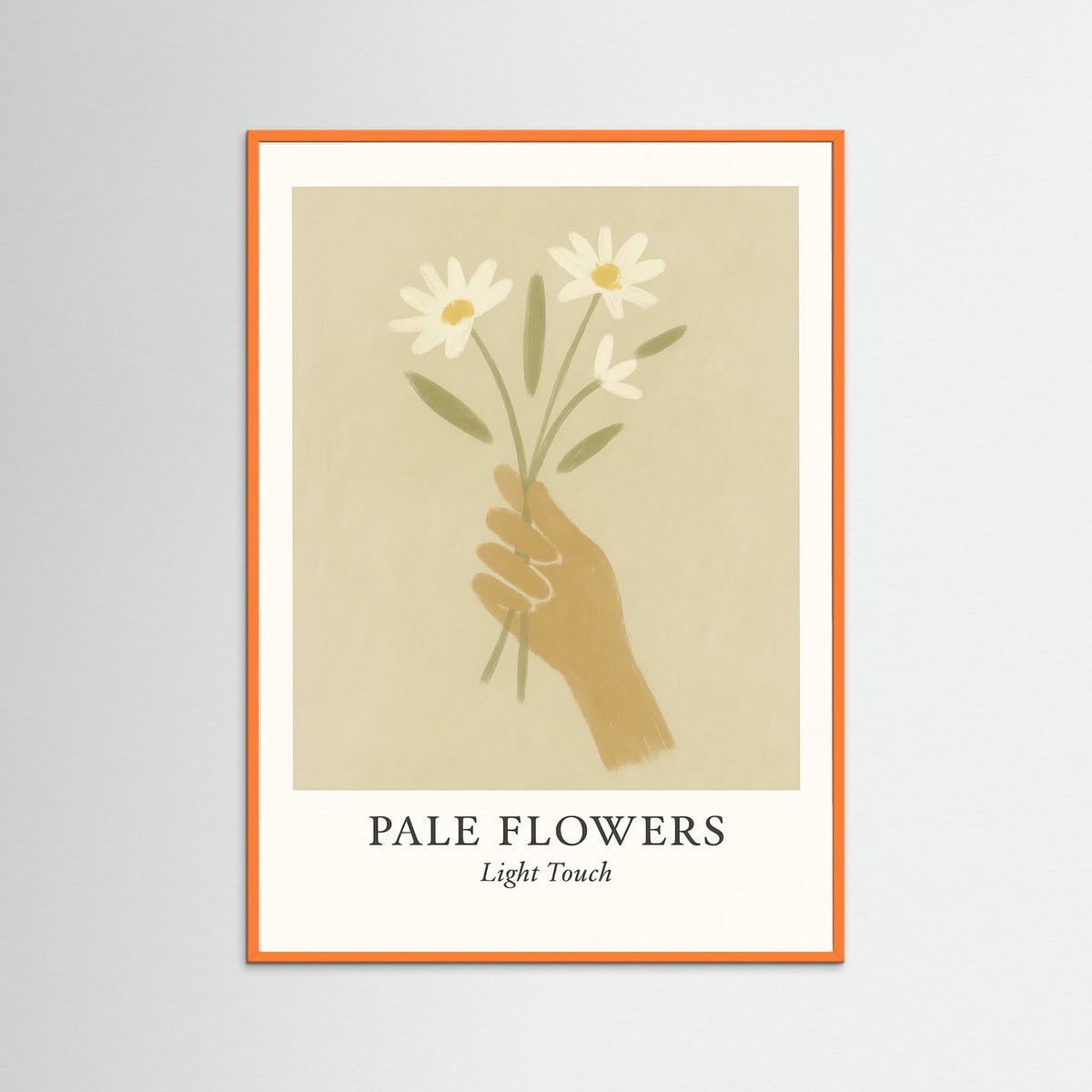 Orange Wood Pale flowers