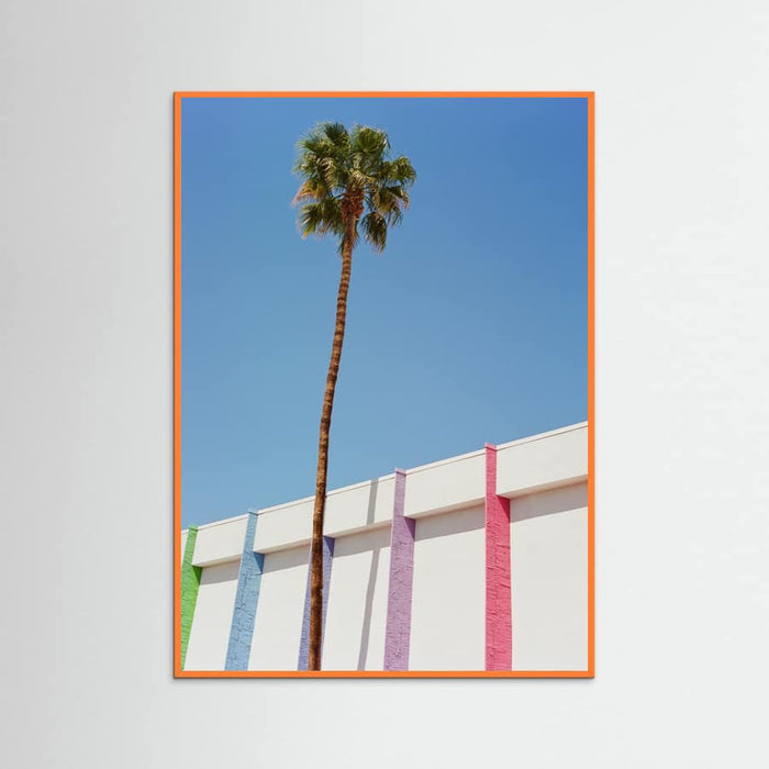 Orange Wood Palm Springs II Poster