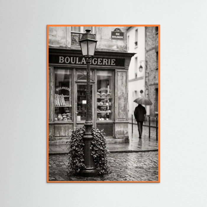 Orange Wood Parisian Corner
