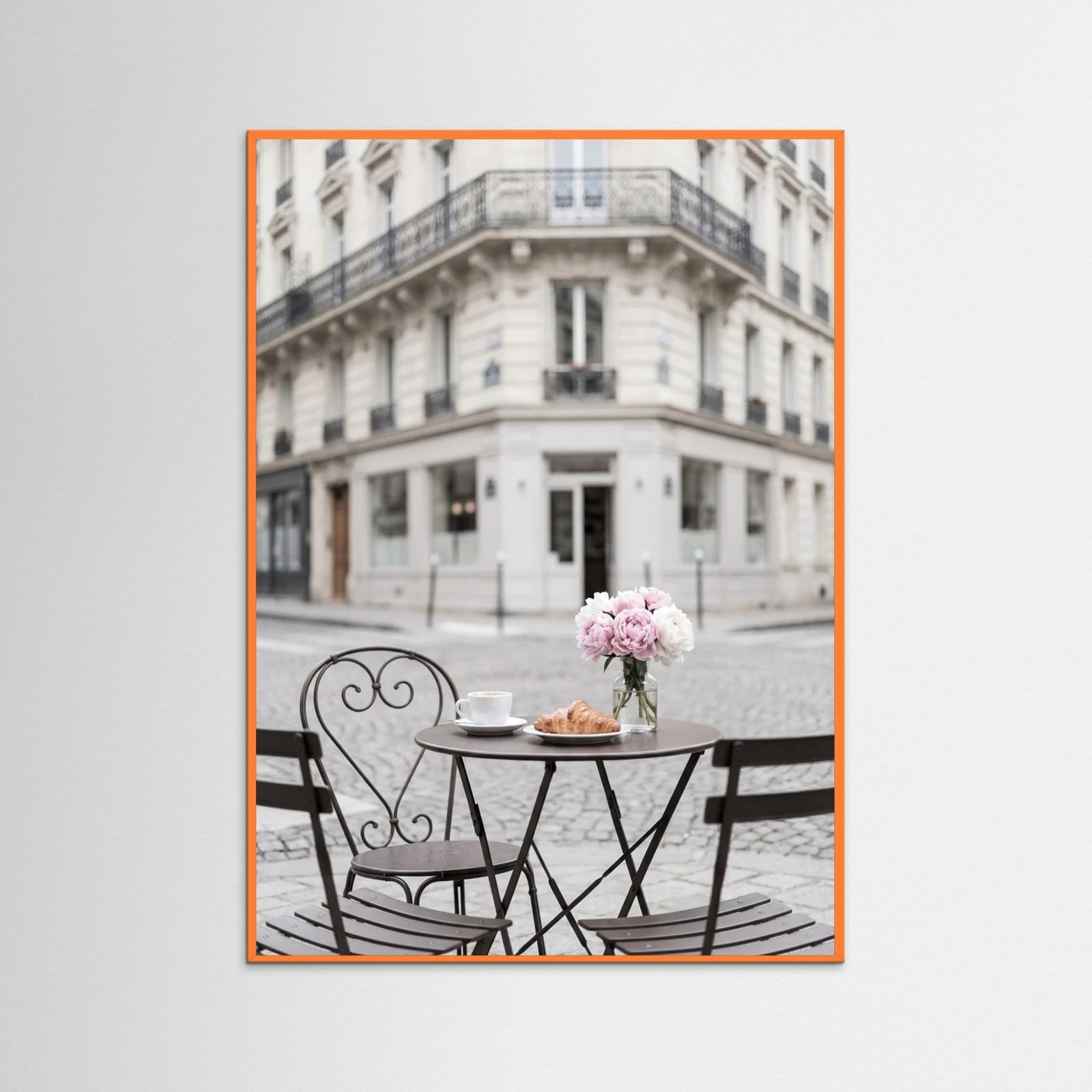 Orange Wood Parisian Magnolia Bloom