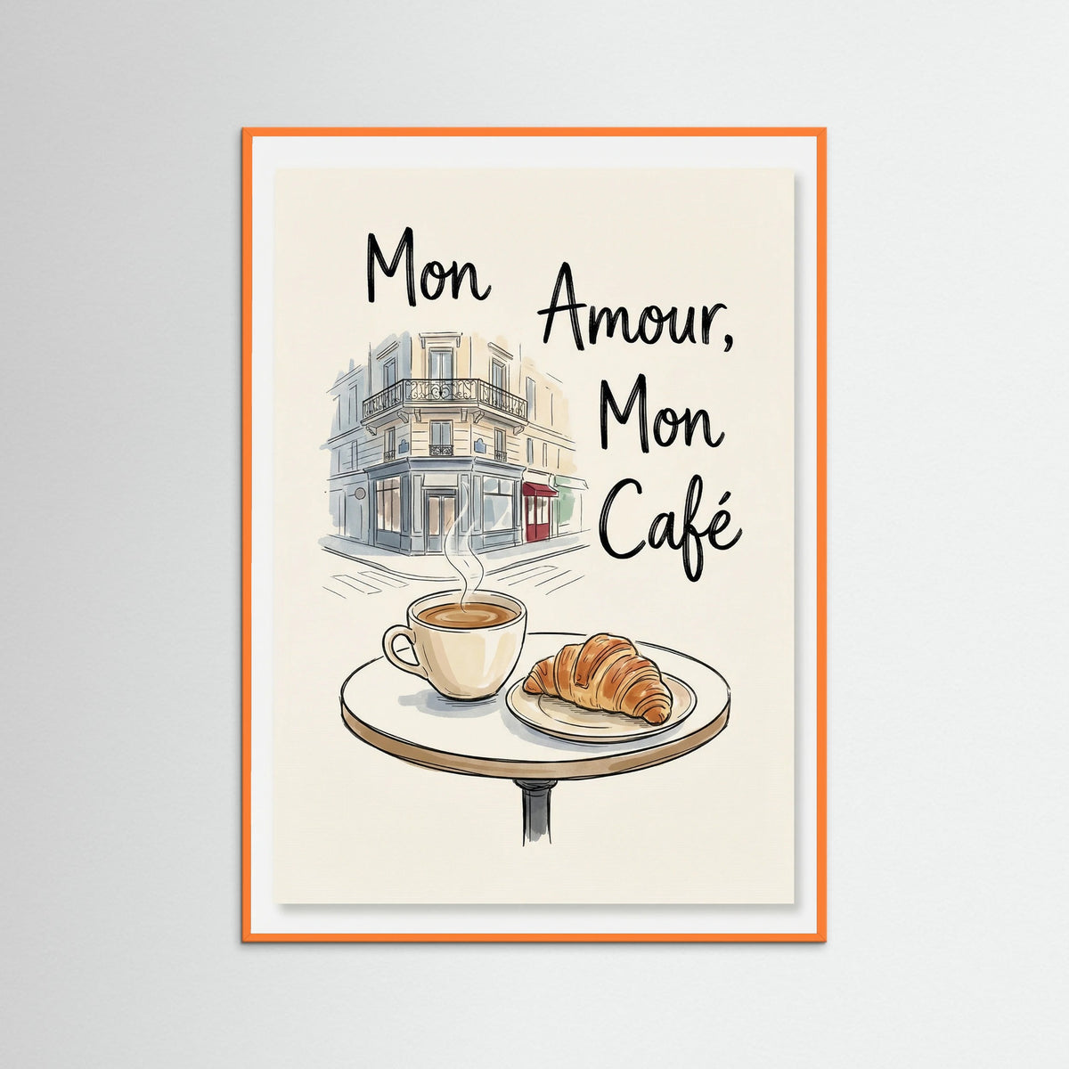 Orange Wood Parisian Wine Dream