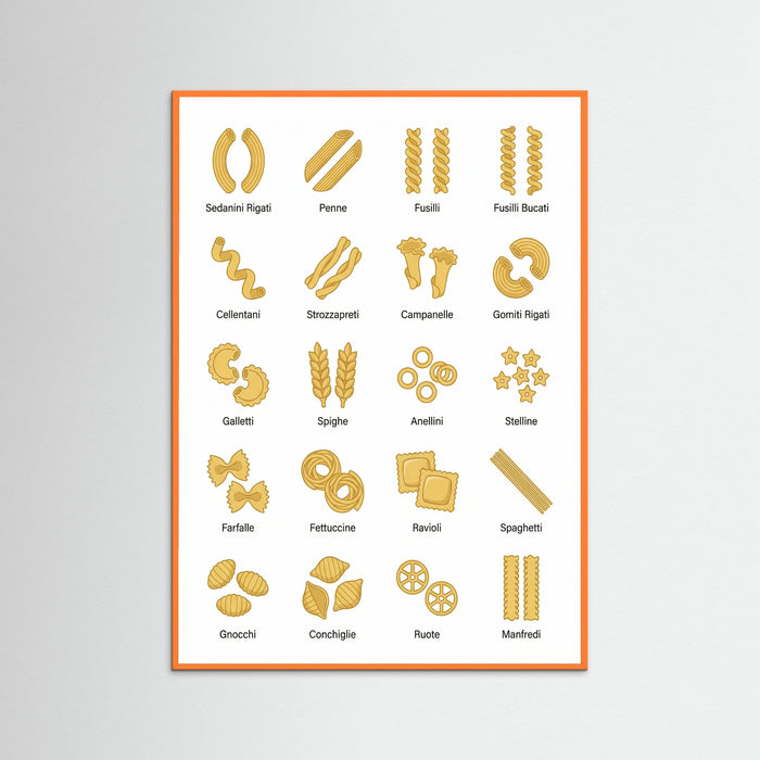 Orange Wood Pasta Varieties Guide