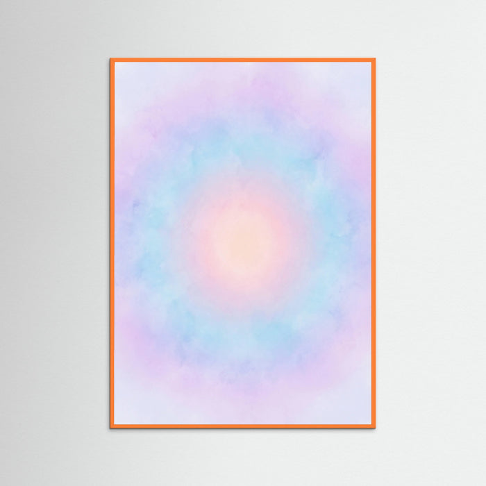 Orange Wood Pastel Gradient Dream